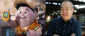 Animated boy being compared to pixar employee